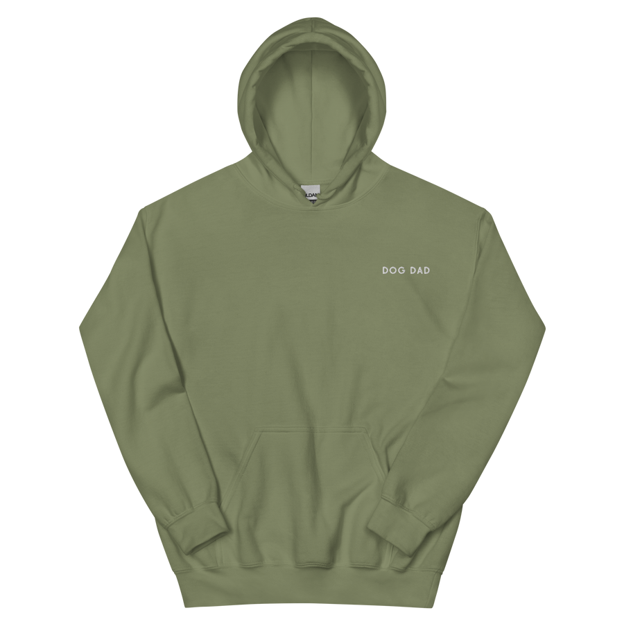 Sudadera con capucha bordada Dog Dad