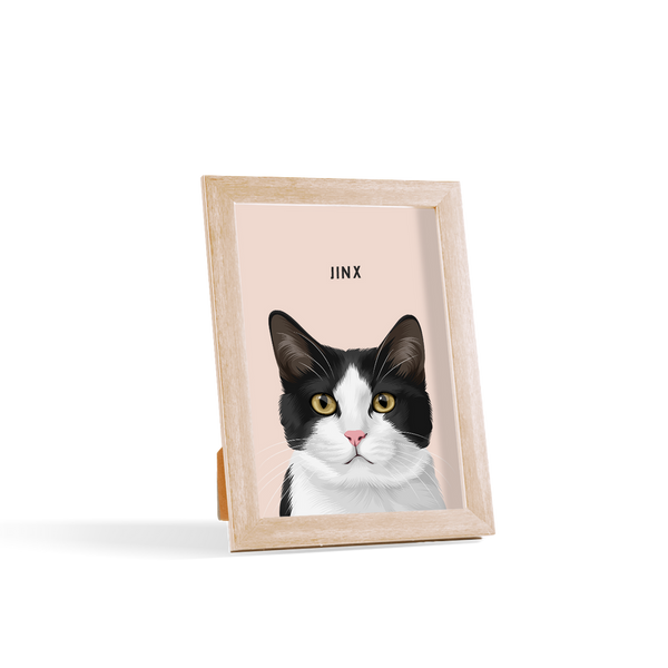 Retrato de una mascota para escritorio