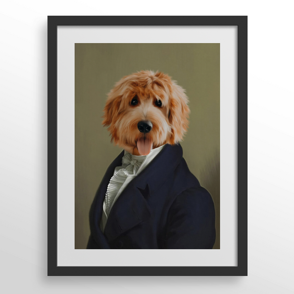 Retrato personalizado de un caballero digno