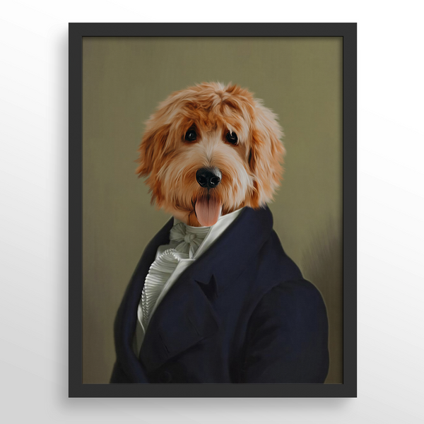Retrato personalizado de un caballero digno