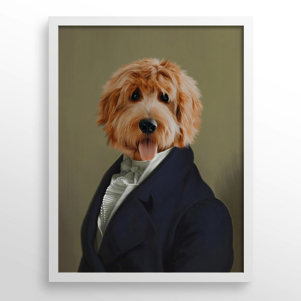 Retrato personalizado de un caballero digno