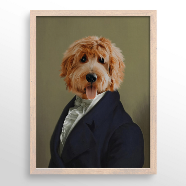 Retrato personalizado de un caballero digno