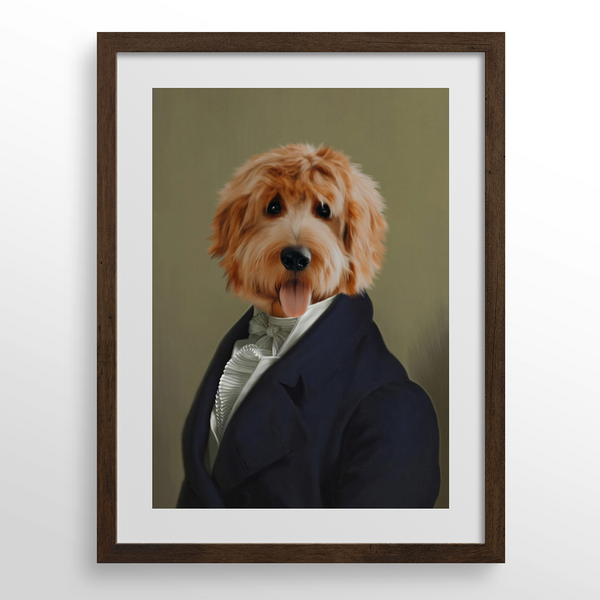 Retrato personalizado de un caballero digno