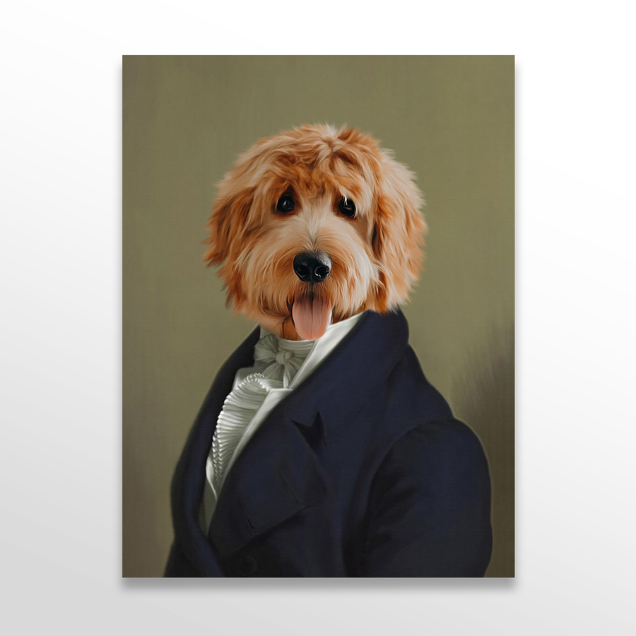 Retrato personalizado de un caballero digno