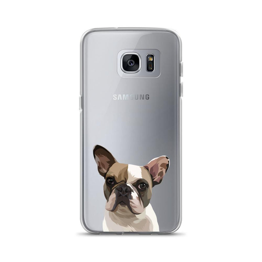 Cover de teléfono con retratos de mascotas