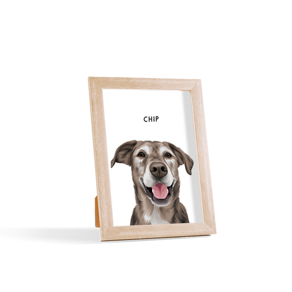 Retrato de una mascota para escritorio