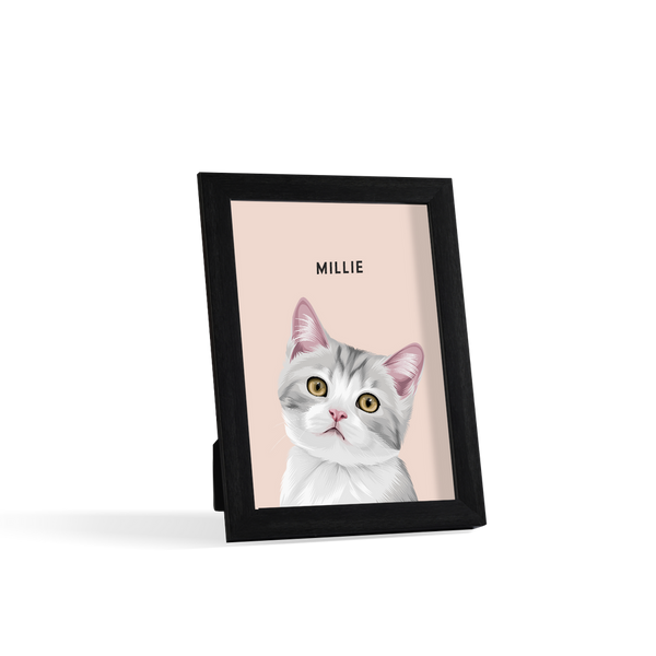 Retrato de una mascota para escritorio