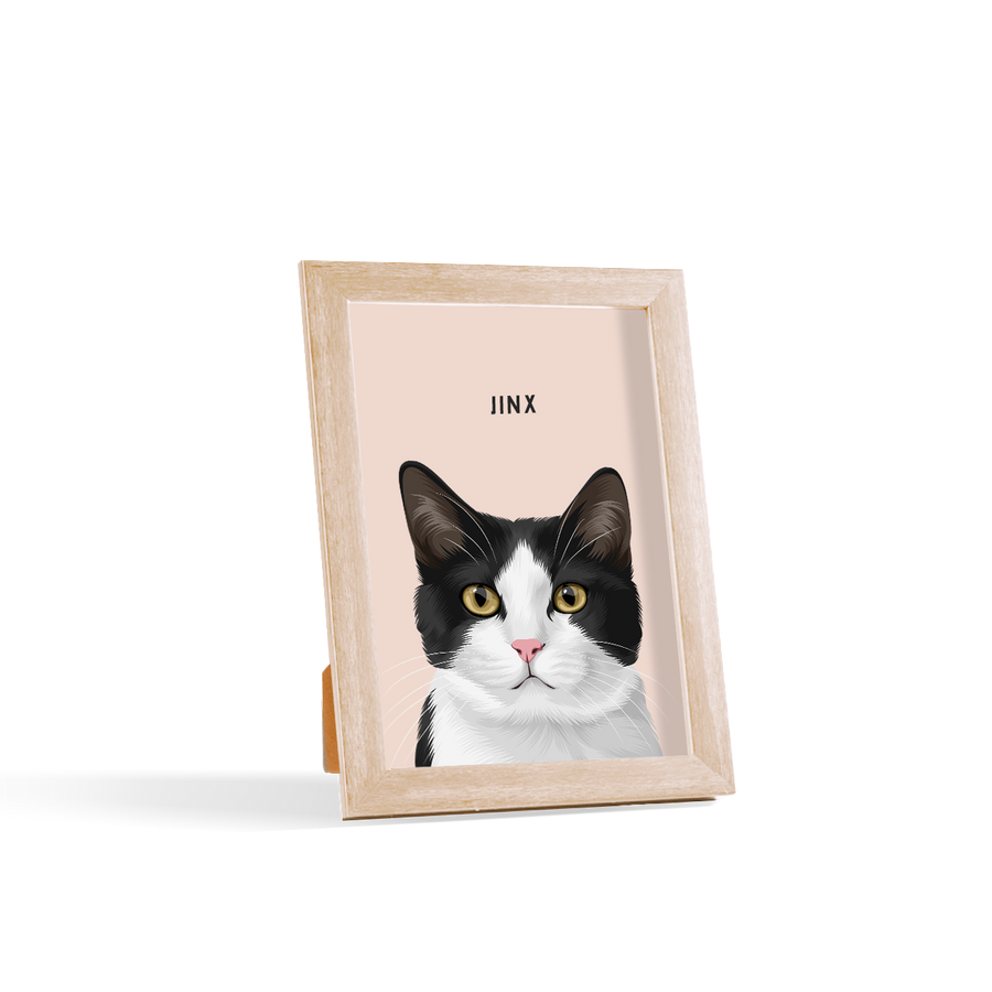 Retrato de una mascota para escritorio