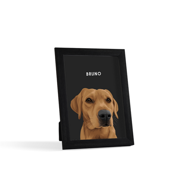 Retrato de una mascota para escritorio