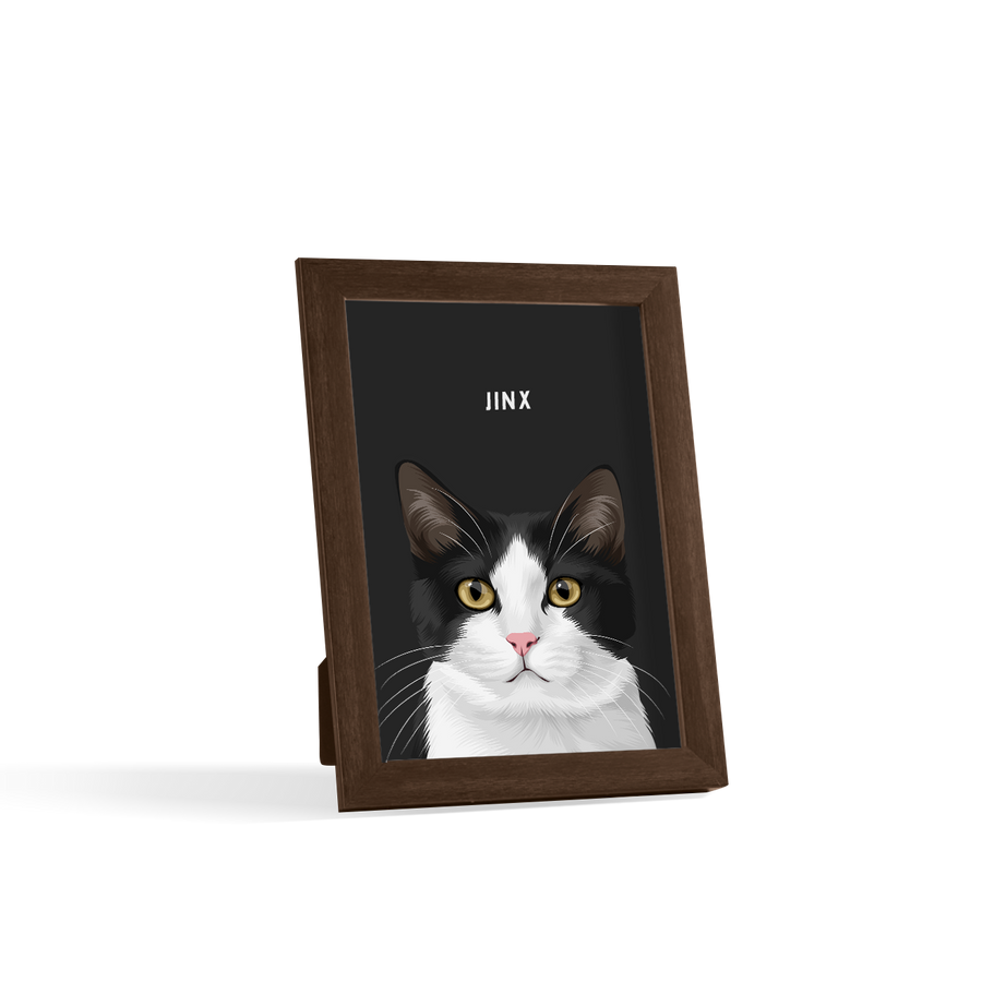 Retrato de una mascota para escritorio