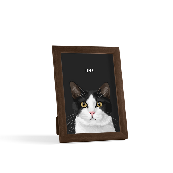 Retrato de una mascota para escritorio