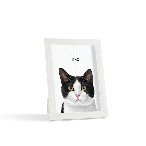 Retrato de una mascota para escritorio