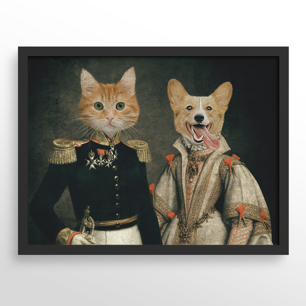 Retrato personalizado del duque y la duquesa