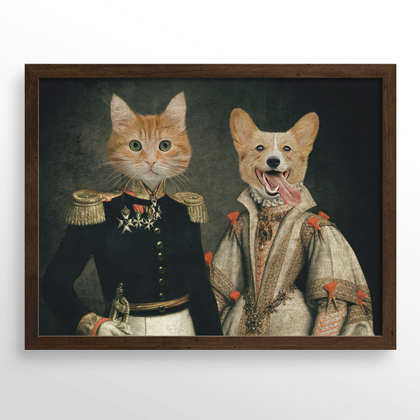 Retrato personalizado del duque y la duquesa