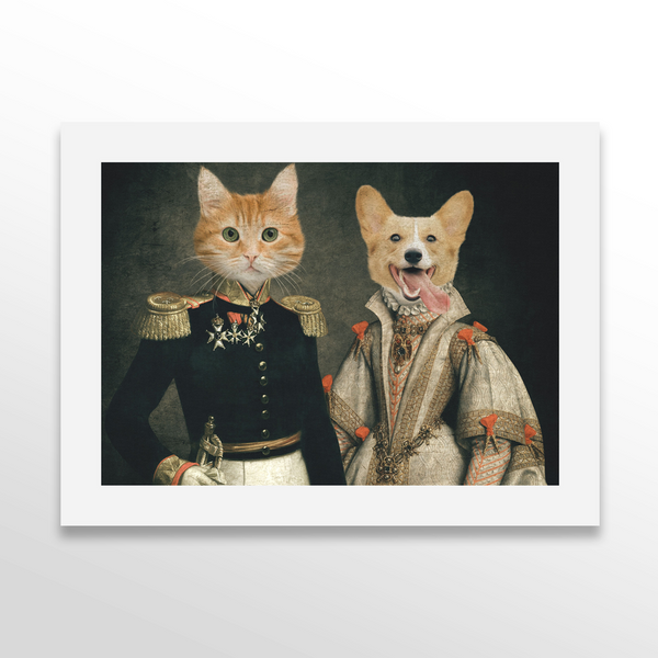 Retrato personalizado del duque y la duquesa