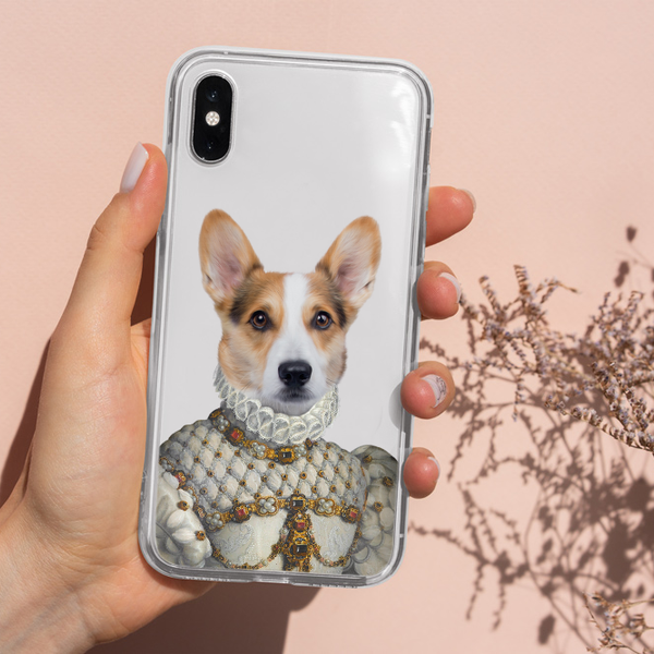 Fundas para teléfono con retratos de mascotas de Proper Lady