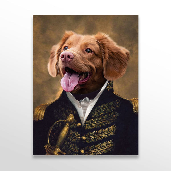 Retrato de mascota personalizado del Príncipe