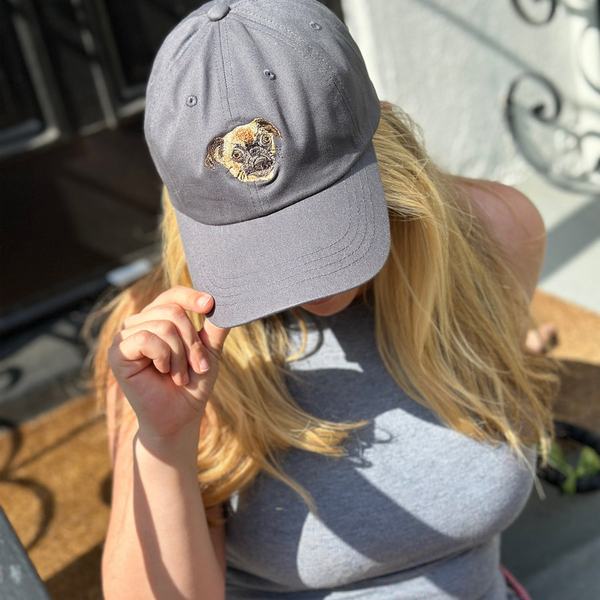 Gorra bordado personalizado para padres de mascota