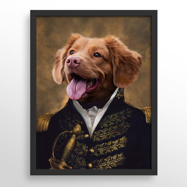 Retrato de mascota personalizado del Príncipe
