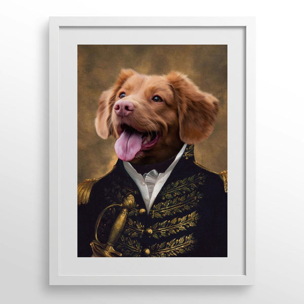 Retrato de mascota personalizado del Príncipe