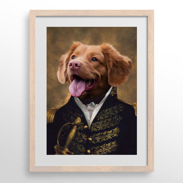 Retrato de mascota personalizado del Príncipe