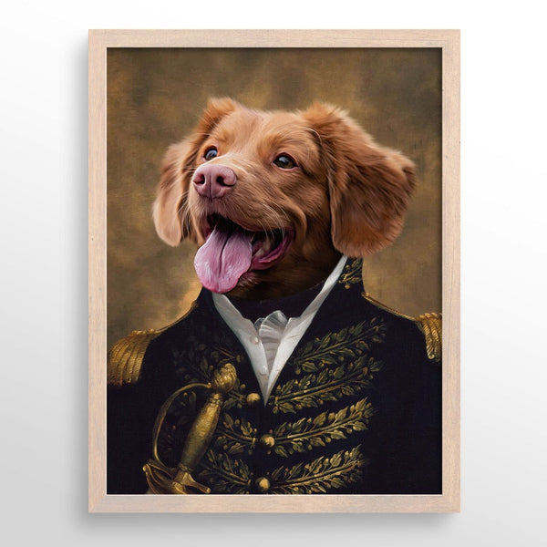 Retrato de mascota personalizado del Príncipe