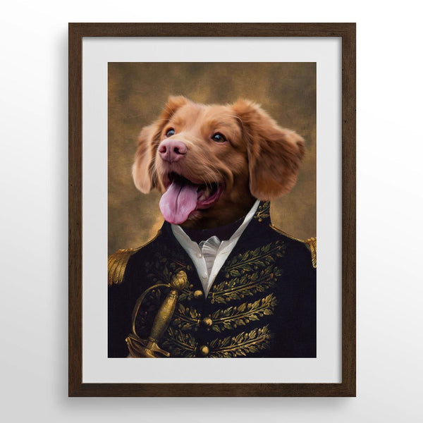 Retrato de mascota personalizado del Príncipe