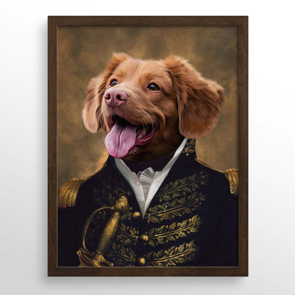 Retrato de mascota personalizado del Príncipe