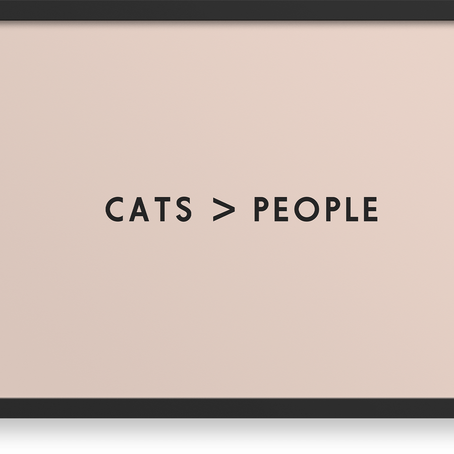 Gatos > Personas